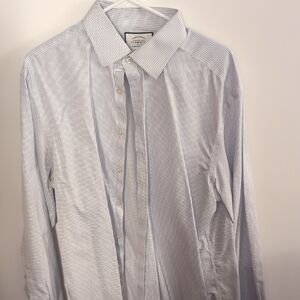 Charles Tyrwhitt Light Blue Patterned Dress Shirt